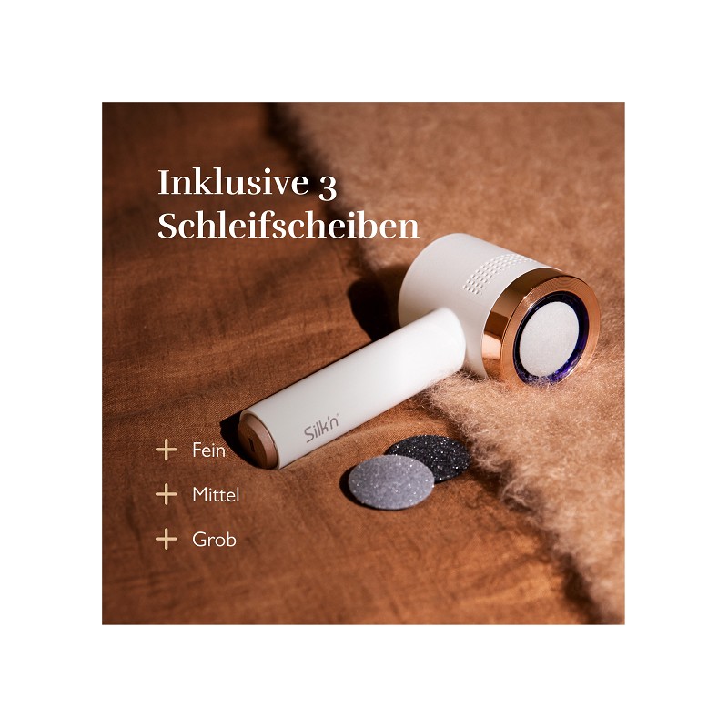 Silk'n VacuPedi Hornhautentferner (Rosegold)