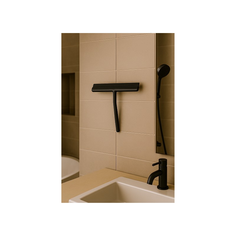 Wenko Badezimmerwischer Agana mit Magnethalterung