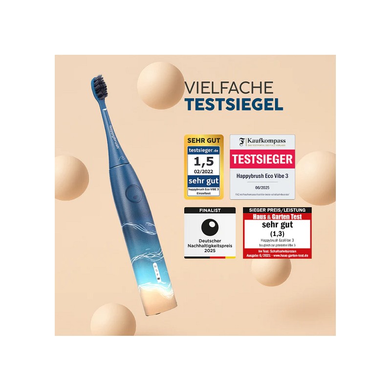 happybrush Ocean V3 Bundle inkl. Aufsteckbürsten