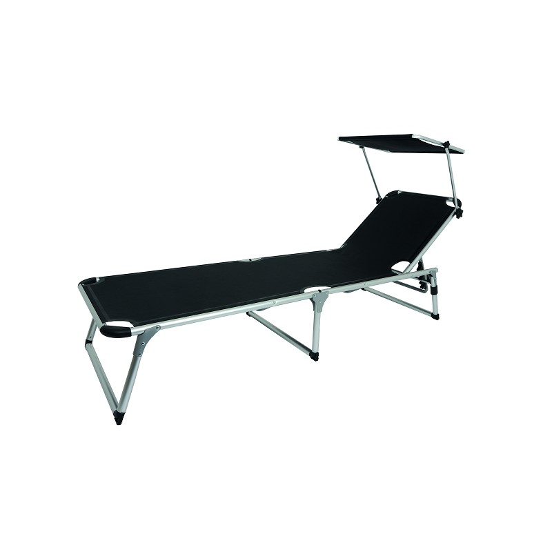 Gartenliege mit Sonnendach