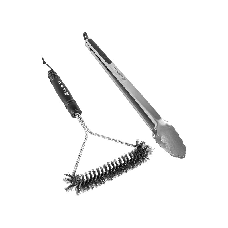 Heldenzeit BBQ Reinigungsbürste & Zange Set