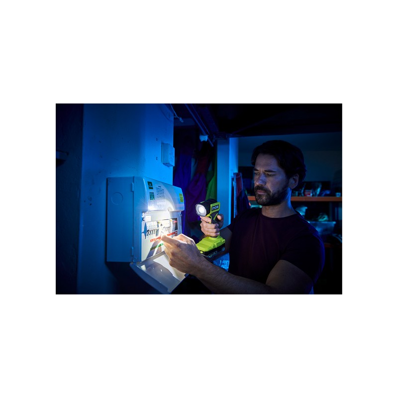 RYOBI 18 V ONE+ Akku-LED-Handleuchte (OHNE Akku und Ladegerät)