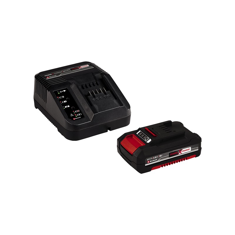 Einhell Starter Kit 2,0 Ah Akku und Ladegerät