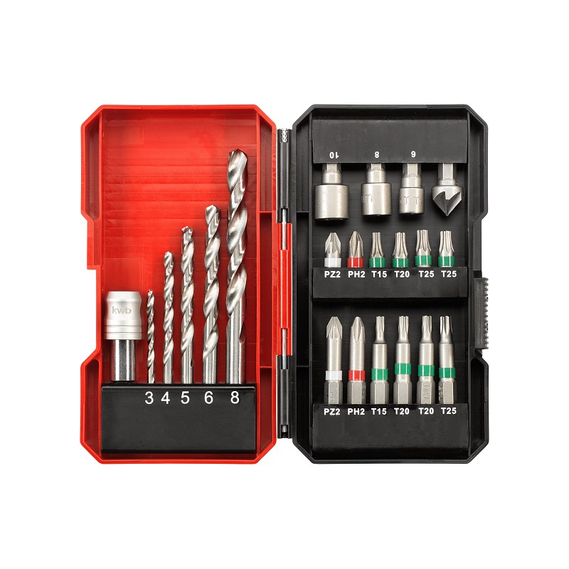 Einhell Bit-Bohrerbox 22tlg. S-Box