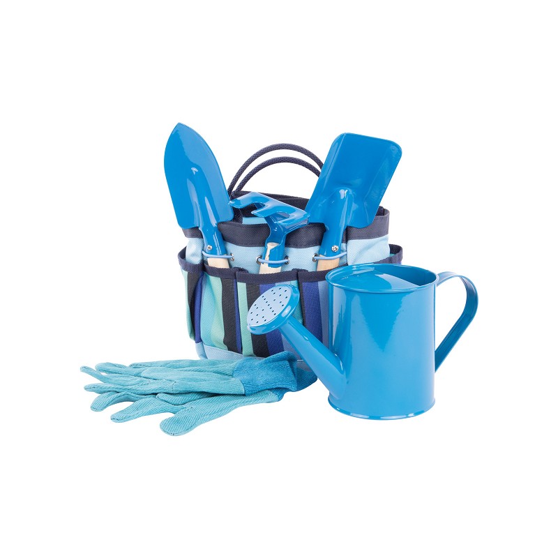 HELDENTAT Kinder-Gartenset 6tlg. blau