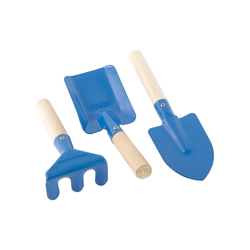 HELDENTAT Kinder-Gartenset 6tlg. blau