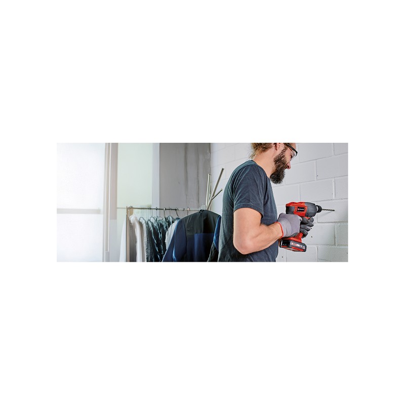 EINHELL Akku-Bohrhammer mit 3 Bohrern - TC-BH 18-3B