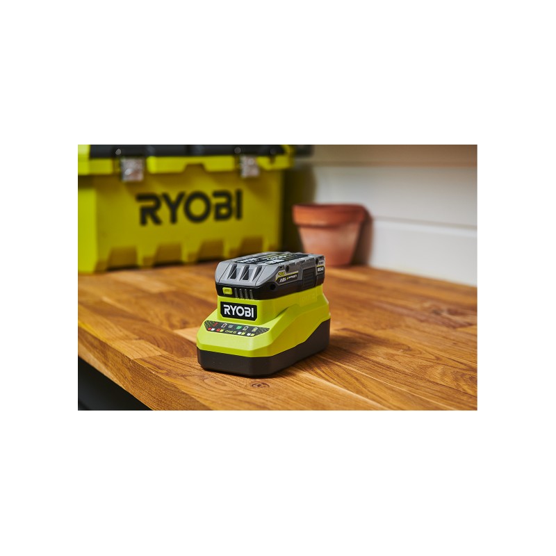RYOBI Akku 2,0 Ah Lithium+, 18V inkl. Ladegerät
