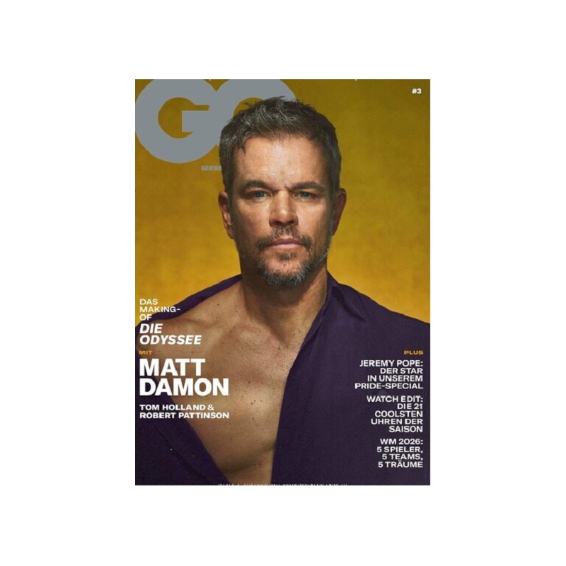GQ Jahresabo 6 Ausgaben