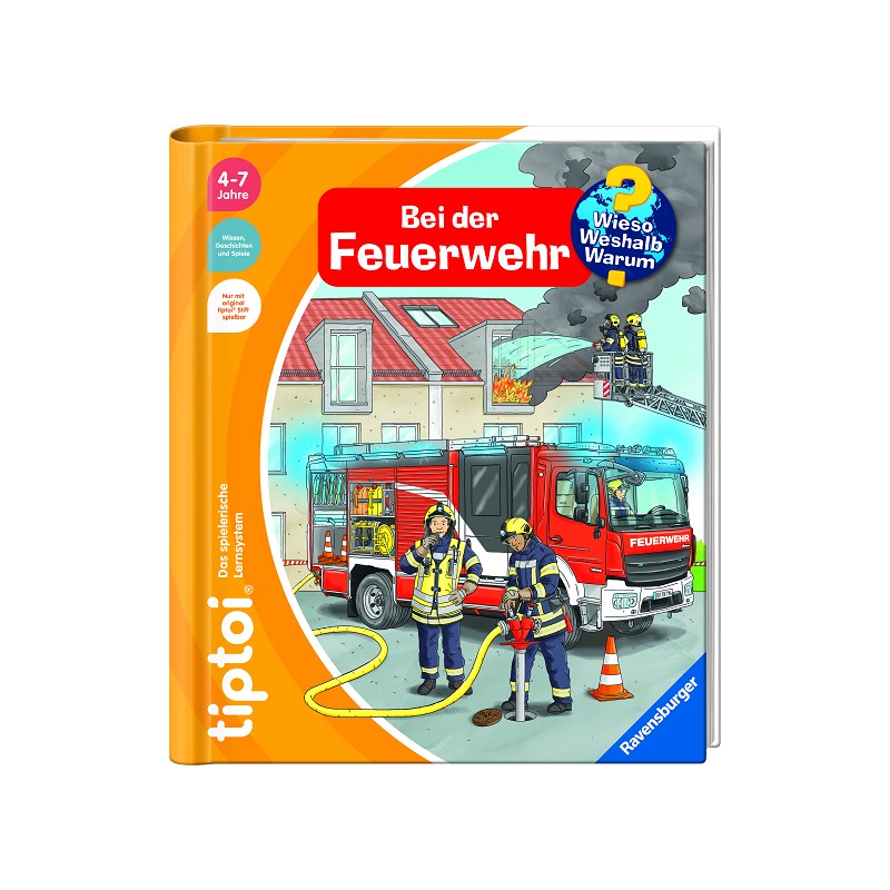 Ravensburger tiptoi® Wieso?Weshalb?Warum? Bei der Feuerwehr