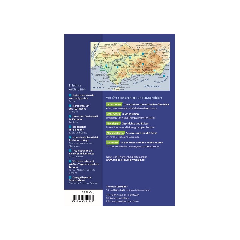 Andalusien Reiseführer Michael Müller Verlag