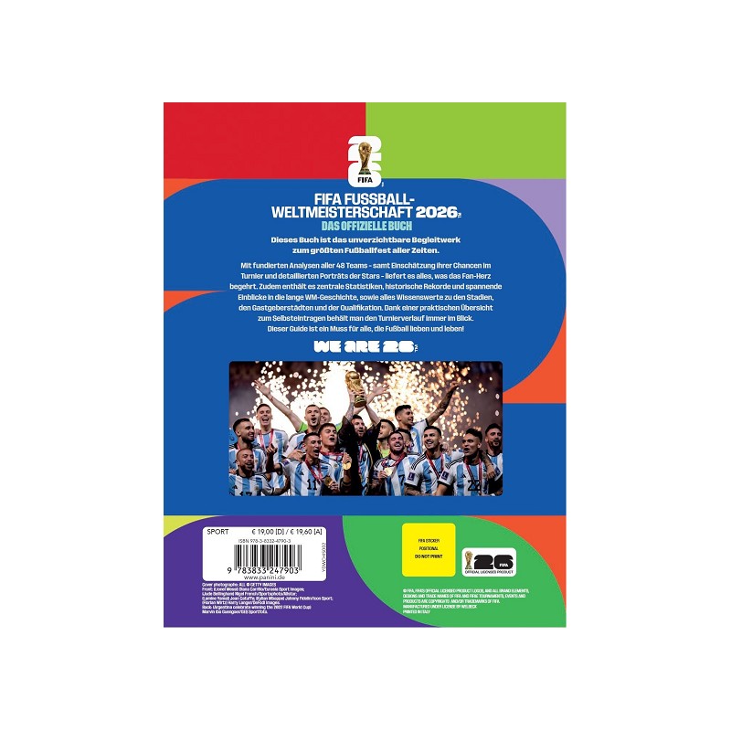 FIFA WM 2026 - Offizielles Buch