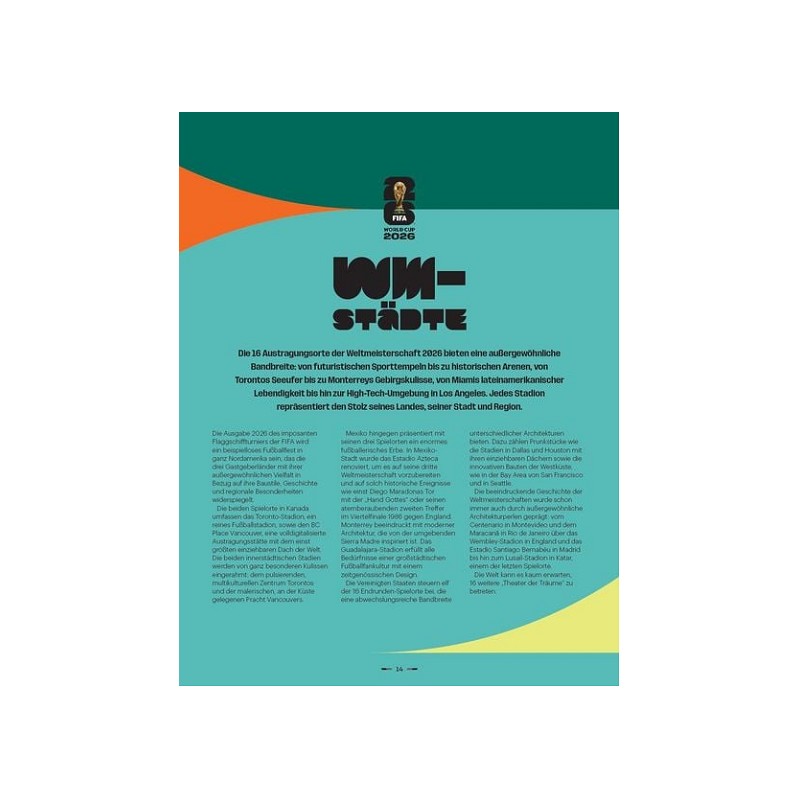FIFA WM 2026 - Offizielles Buch