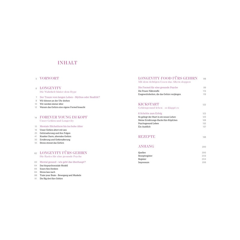 GU Die Longevity-Food-Formel (Buch)