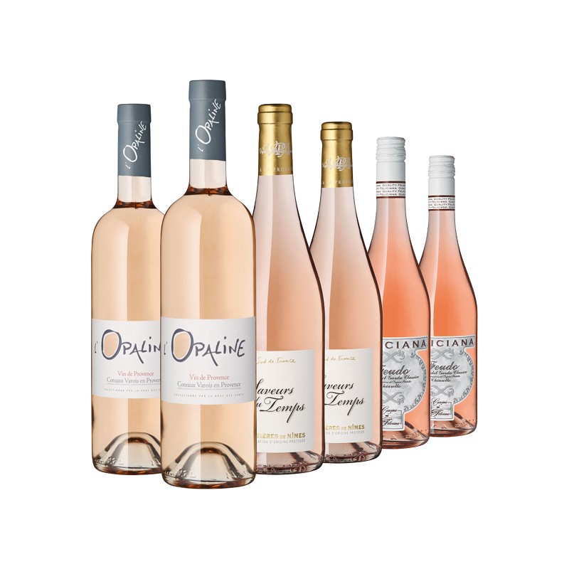 Weinpaket Südeuropas Rosé Genuß von Rindchen's Weinkontor