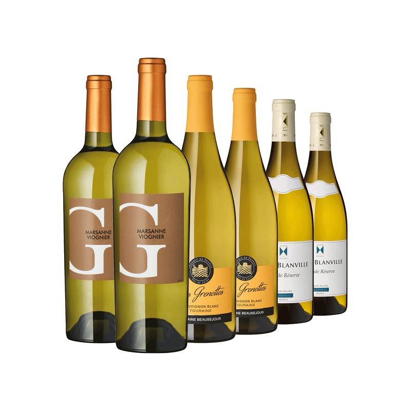 Weinpaket Weißweine mit Pfiff von Rindchen's Weinkontor