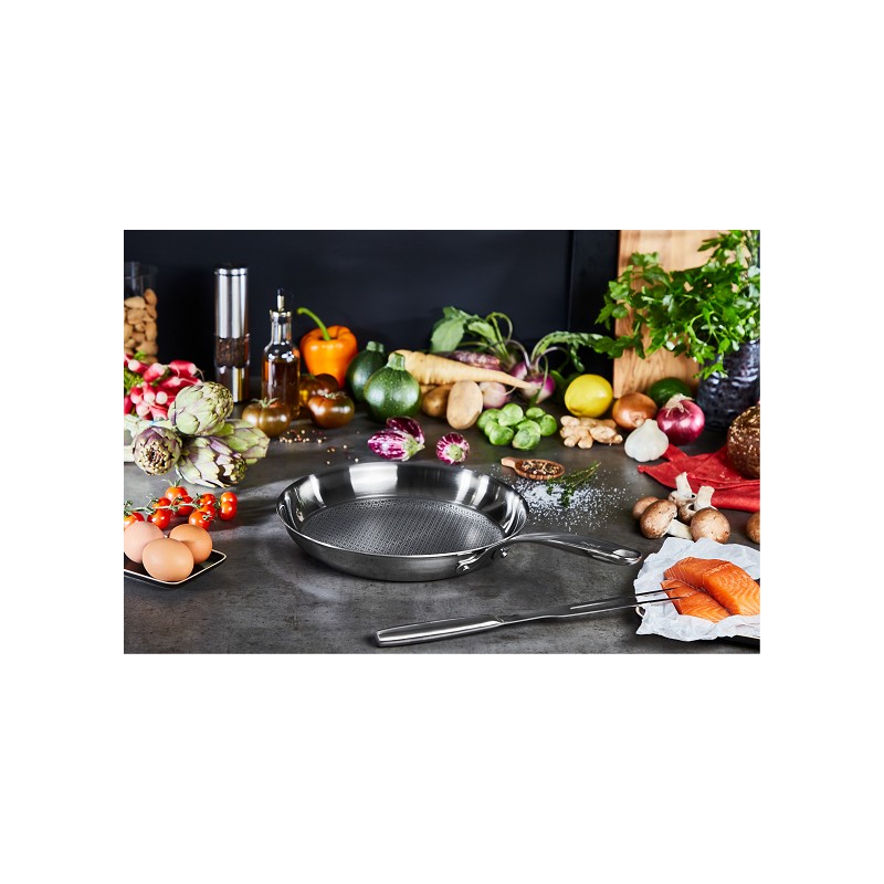 Tefal Edelstahl-Mesh Pfanne 28 cm