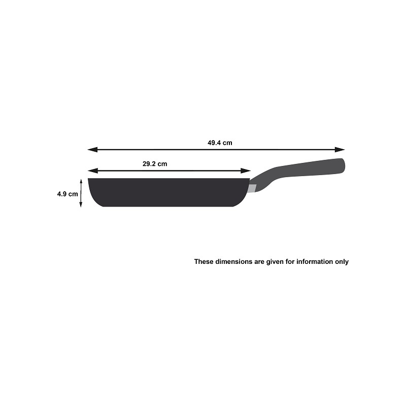 Tefal Edelstahl-Mesh Pfanne 28 cm