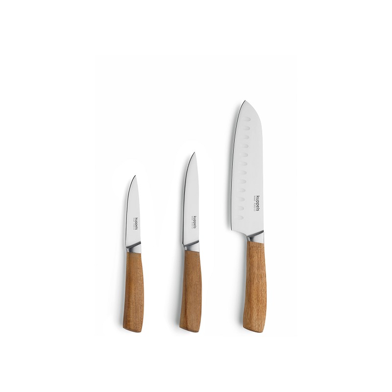 Kuppels Messer-Set Wood 3-tlg.