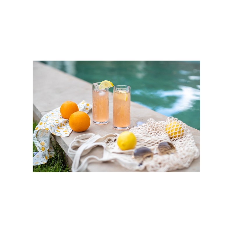 koziol 2-tlg. Longdrinkglas-Set Superglas CLUB No.8