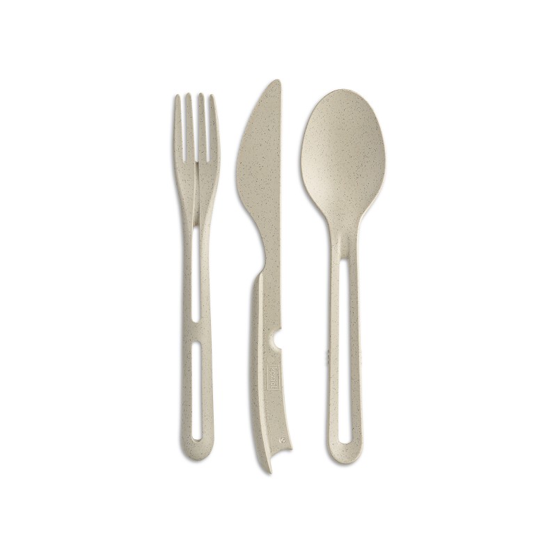 koziol KLIKK READY Besteck-Set desert sand