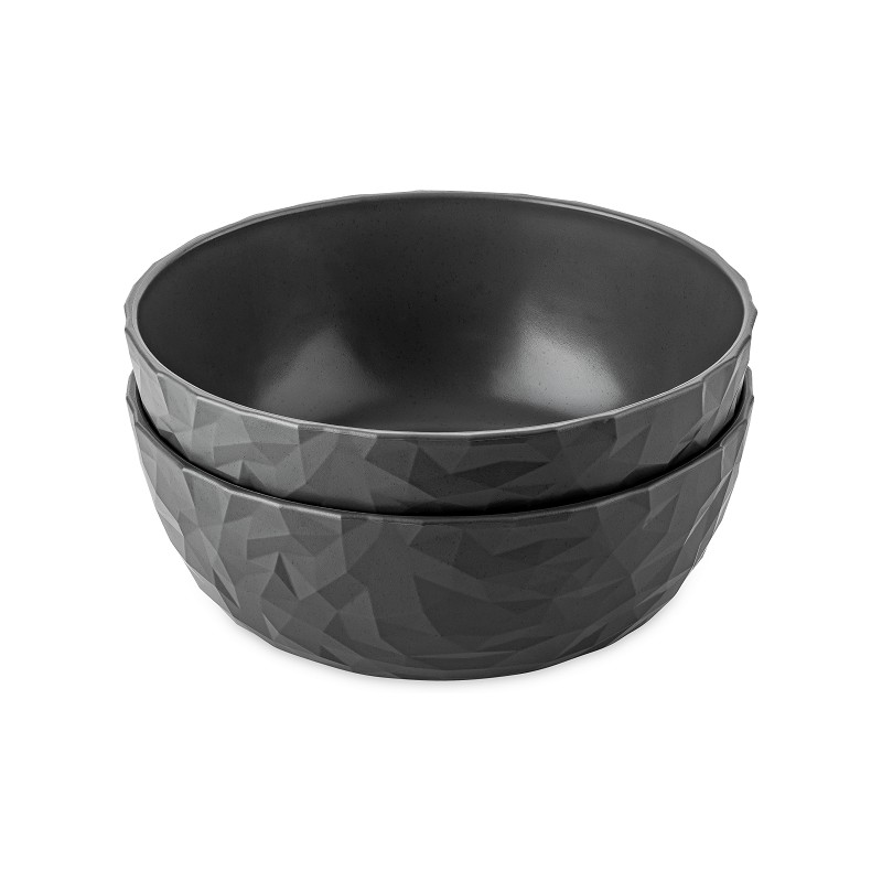 koziol CLUB BOWL 2er-Set ash grey