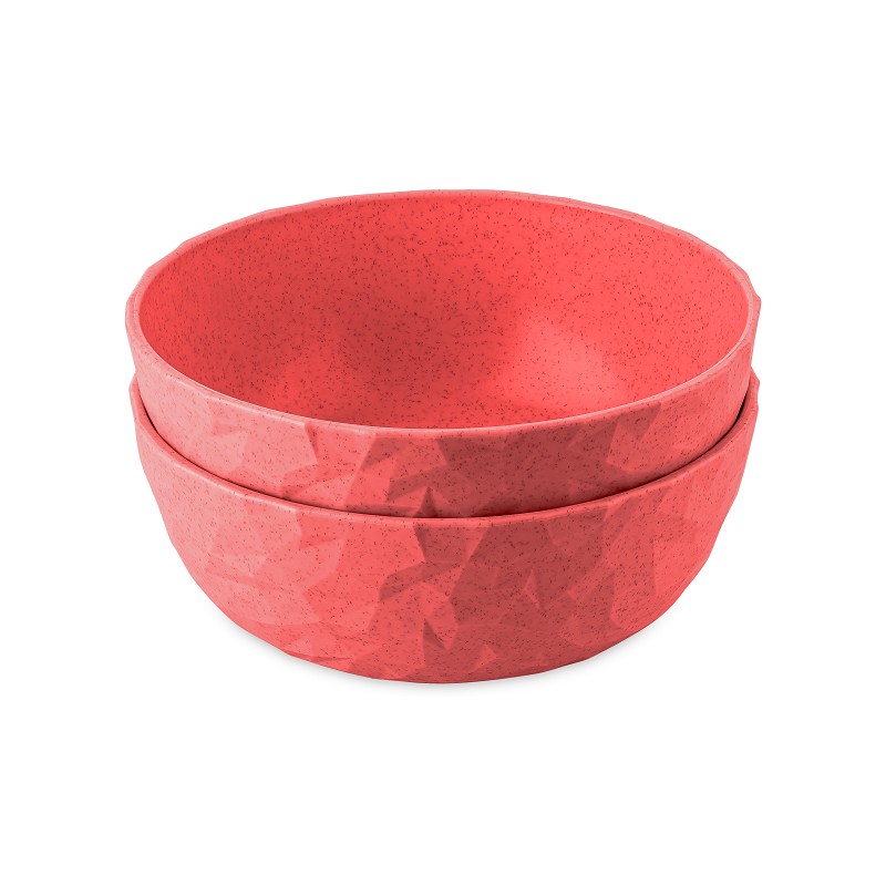 koziol CLUB BOWL 2er-Set coral