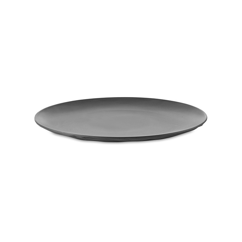 koziol CLUB PLATE flach 2er-Set ash grey