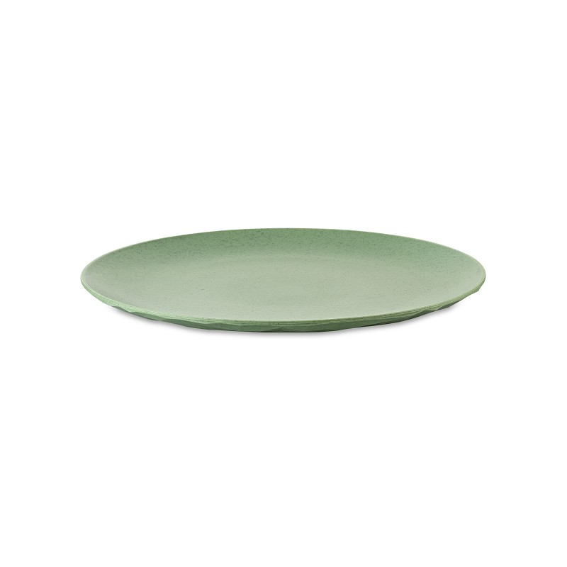 koziol CLUB PLATE flach 2er-Set leaf green
