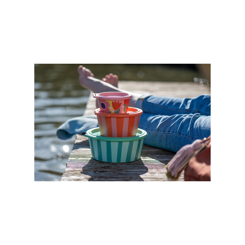 koziol Schüssel-Set Nora stripes 3-tlg.