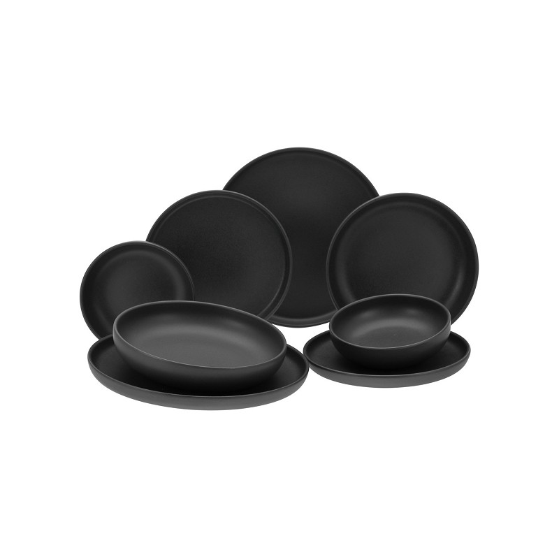 Creatable Geschirr-Set 8-tlg. Uno Black