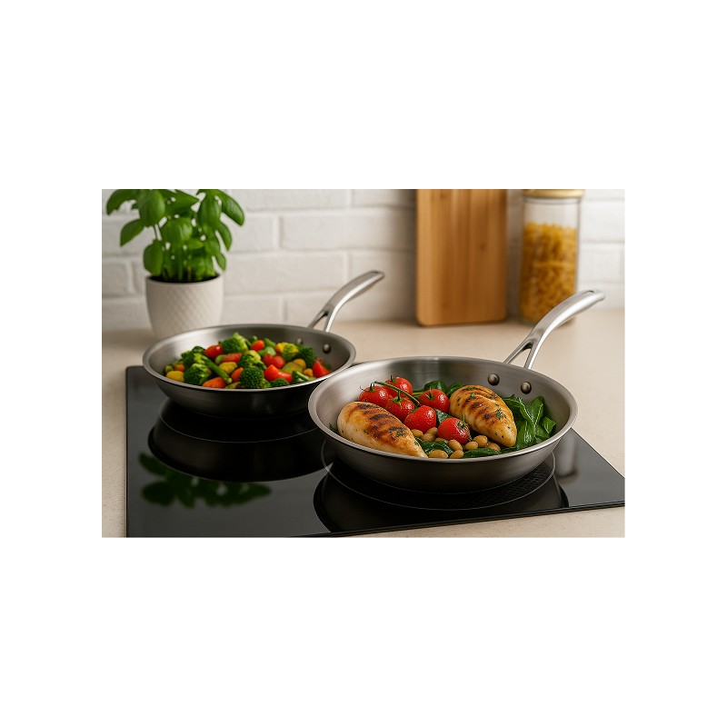 Berndes Mesh Pfannen-Set 24 & 28 cm