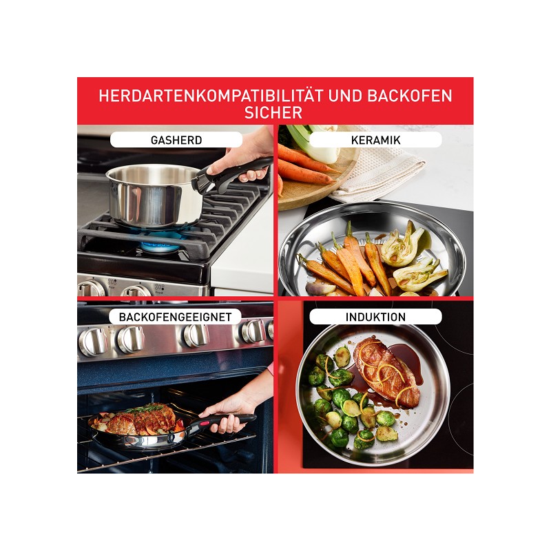 Tefal Ingenio Preference Kochtopf-Set 4-tlg.