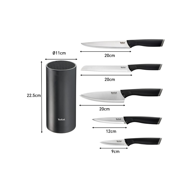 Tefal Messerblock-Set 6-tlg.
