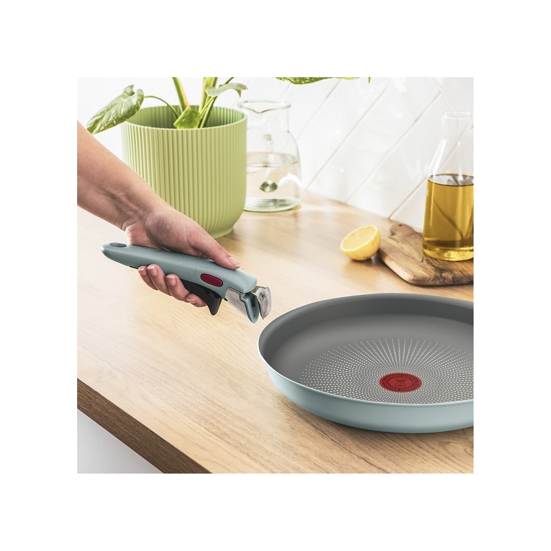 Tefal Ingenio Halo Colors Kochgeschirr-Set 9-tlg.