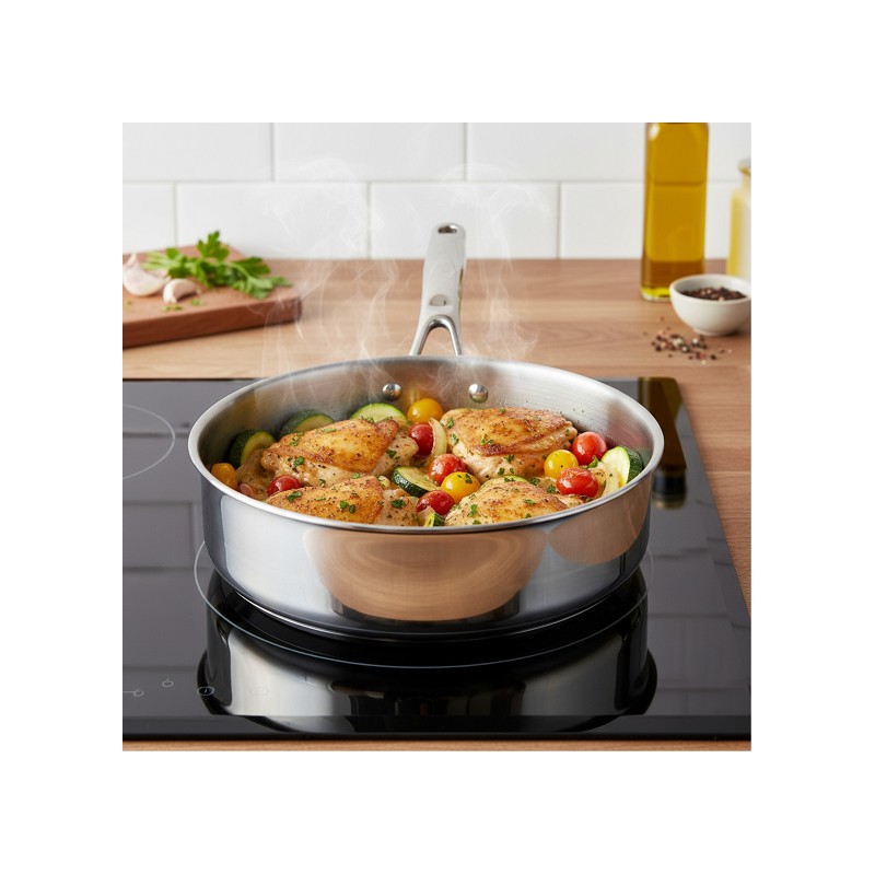 Berndes Mesh Schmorpfanne mit Deckel 28 cm