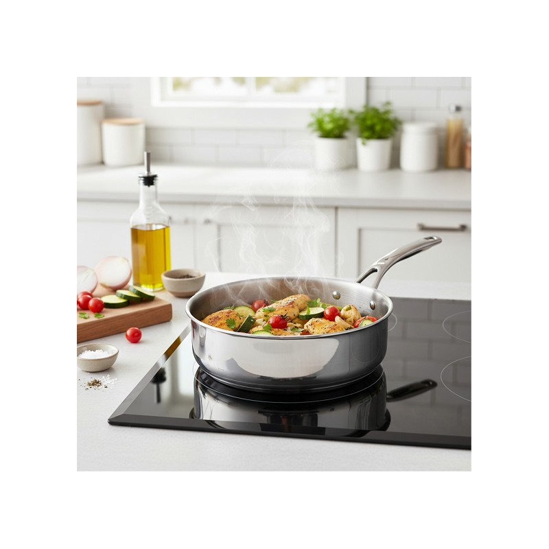 Berndes Mesh Schmorpfanne mit Deckel 28 cm