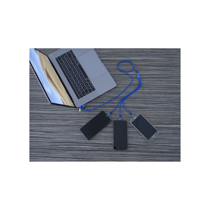 smrter Hydra ULTRA Ladekabel blau