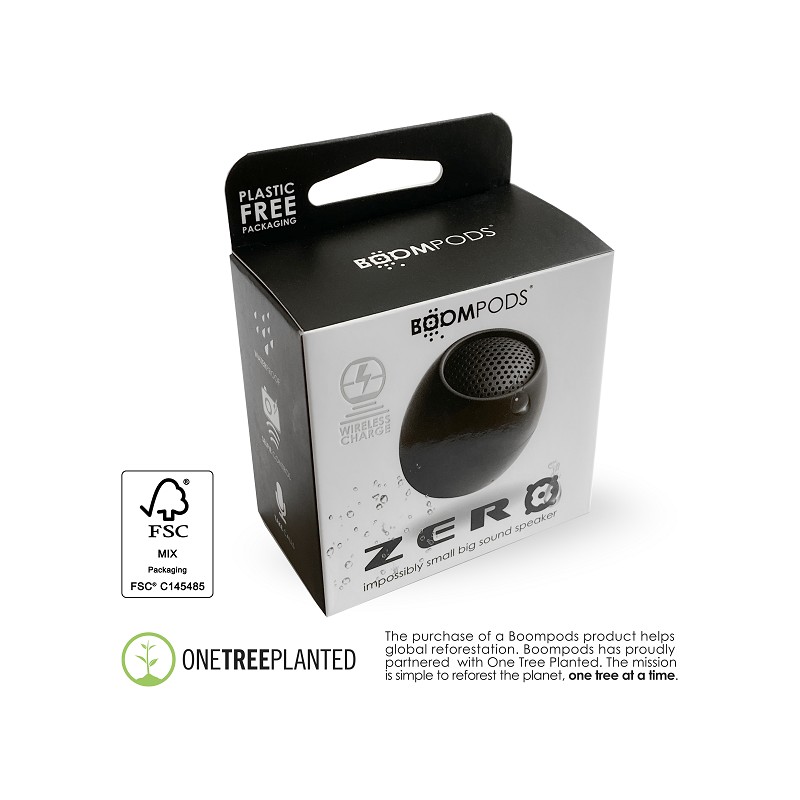 Boompods Lautsprecher Zero schwarz