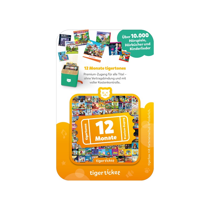 tigerticket - 12 Monate