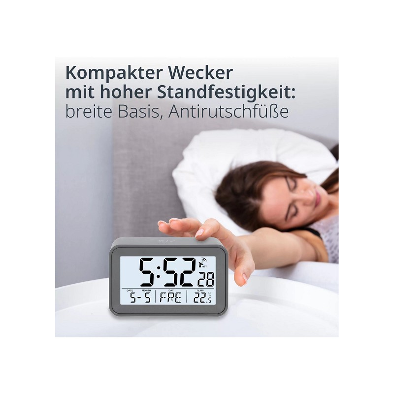 ADE Digitaler Funkwecker