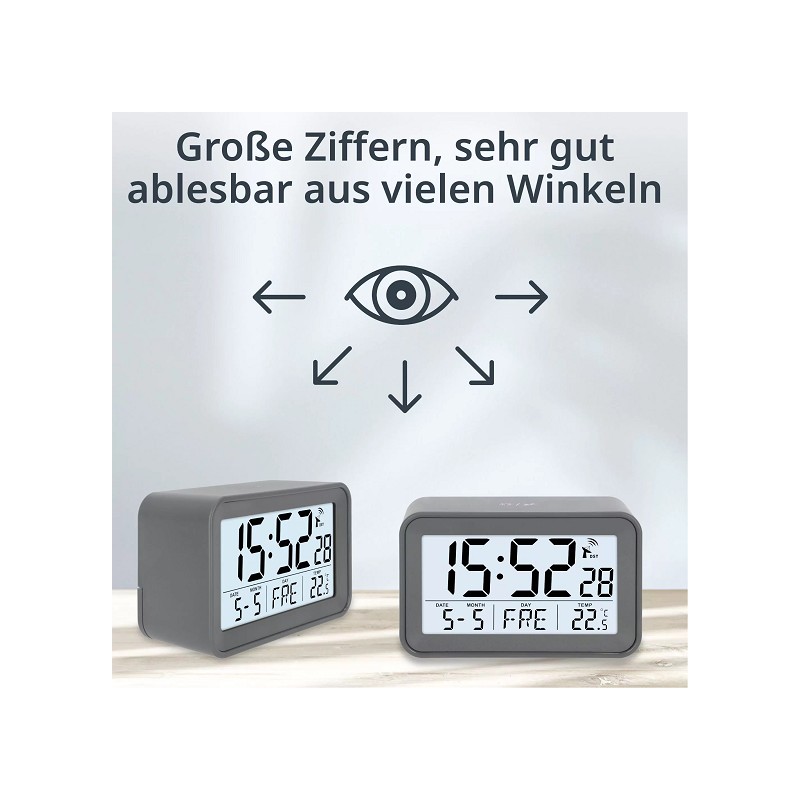 ADE Digitaler Funkwecker