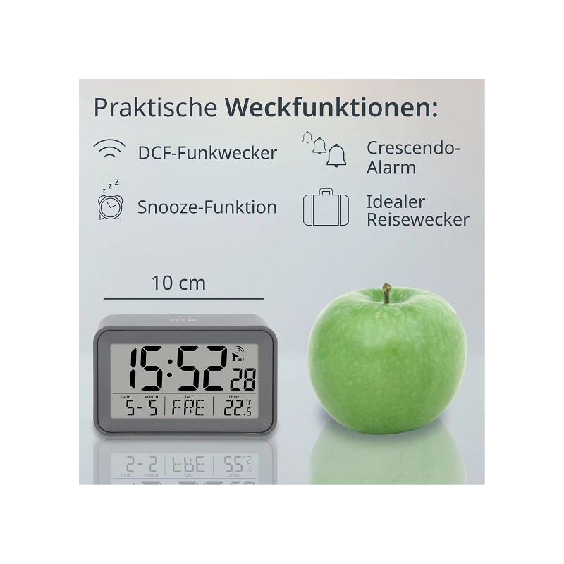 ADE Digitaler Funkwecker