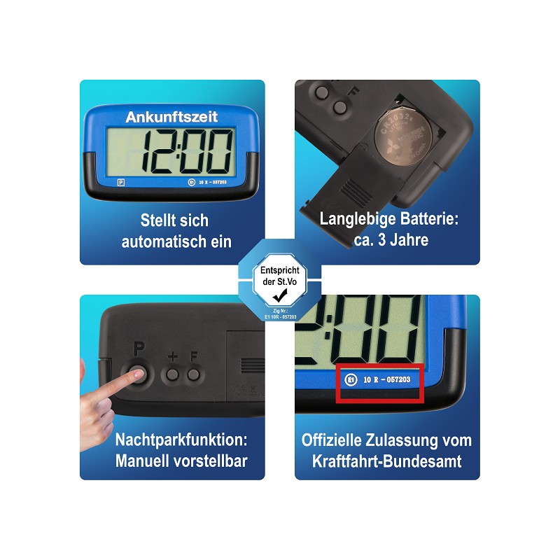 Needit Park Micro - Elektrische Parkscheibe