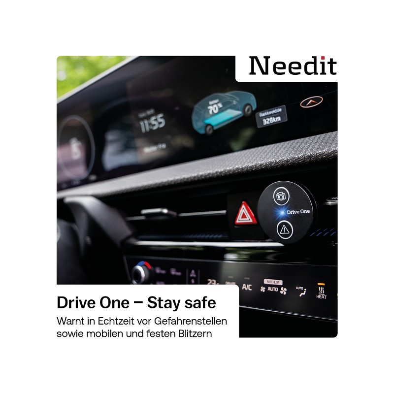 Needit DriveOne Verkehrswarner