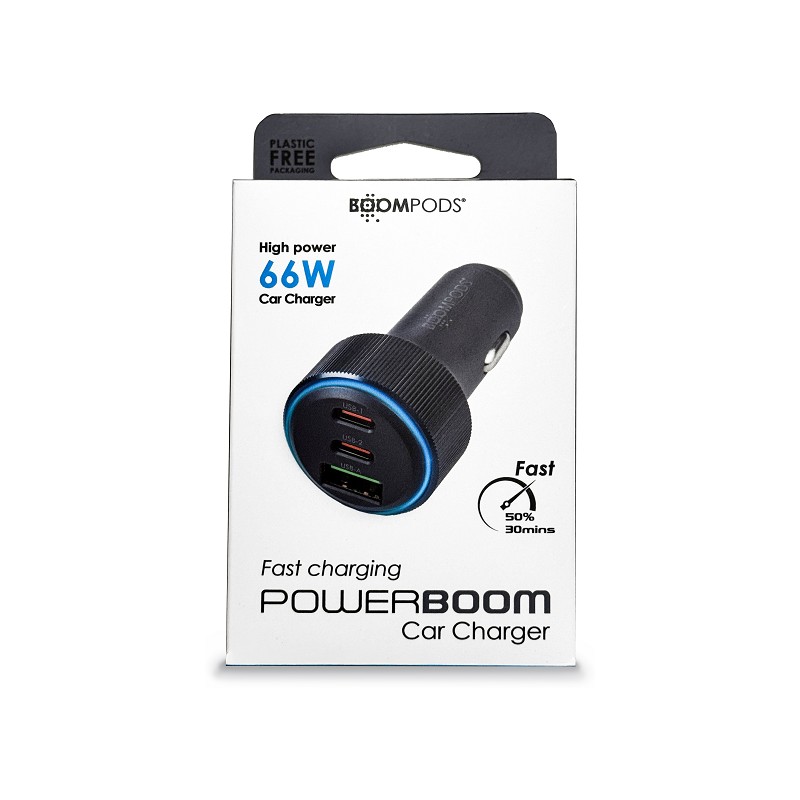 Boompods Kfz Ladegerät 66 W