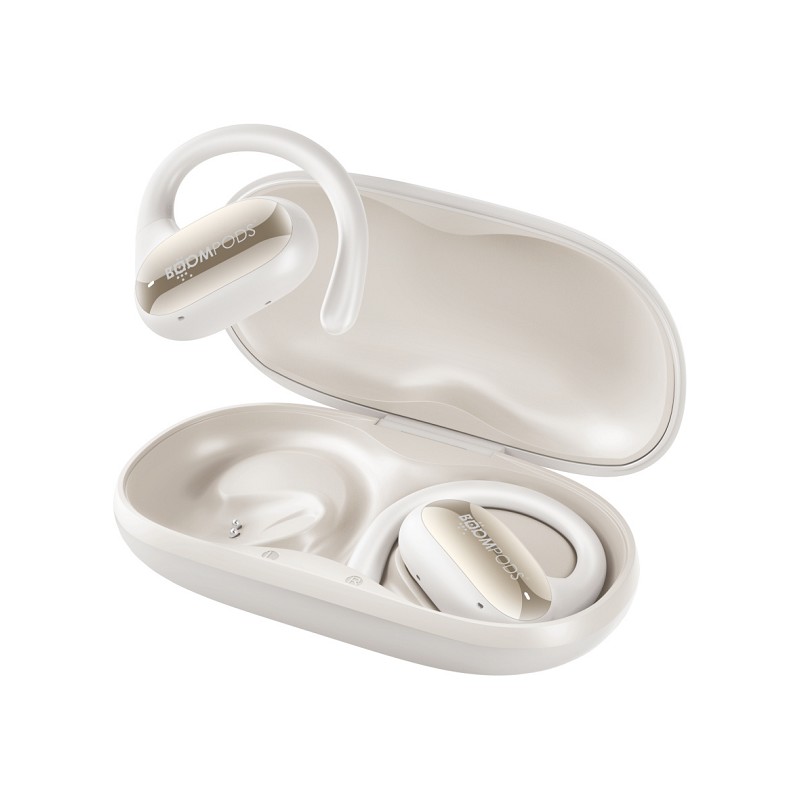 Boompods Sportpods Open White