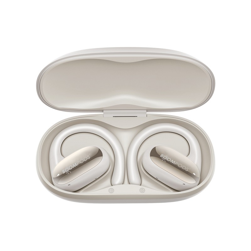 Boompods Sportpods Open White
