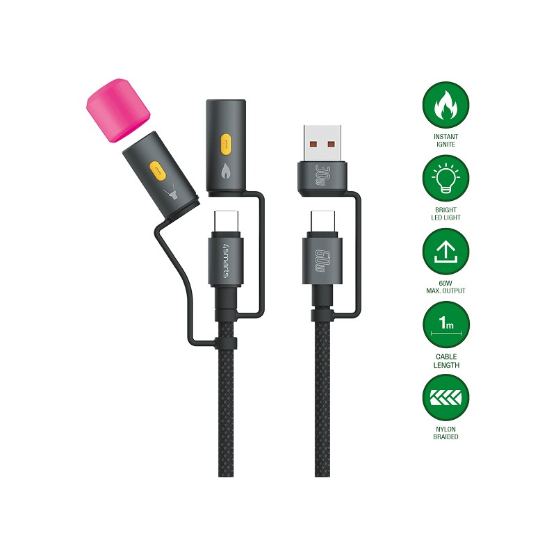 4smarts 4in1 USB-C Kabel Explorer