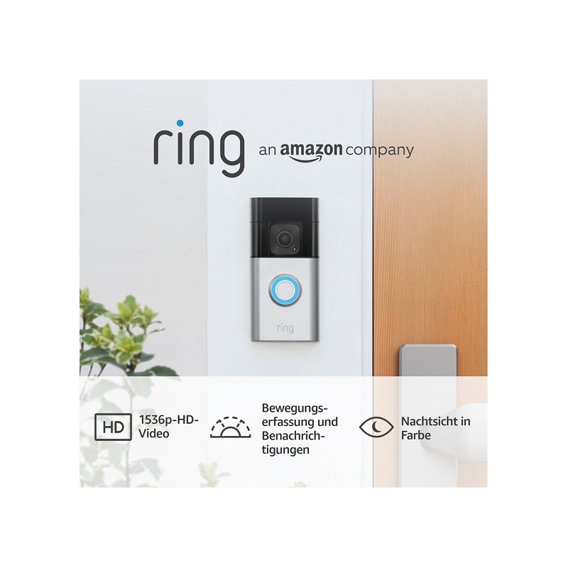 Ring Akku-Videotürklingel Plus